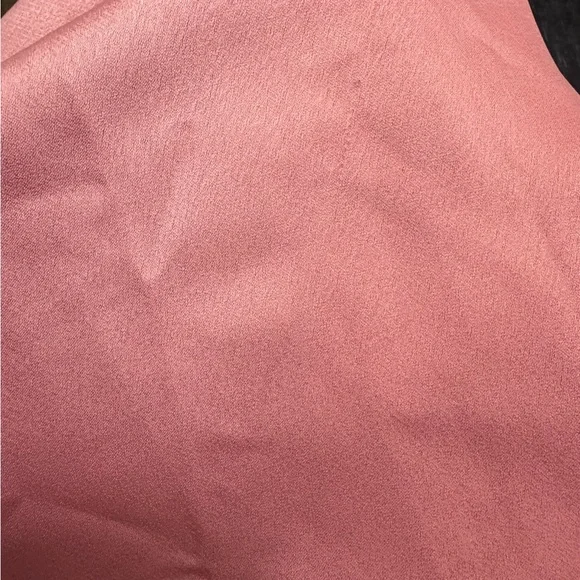 BHLDN Halter Satin Maxi Dress Size 14P Dusty Rose Bridesmaid Formal Wedding - Picture 11 of 12